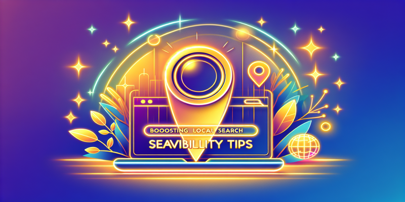 Boosting Local Search Visibility Tips